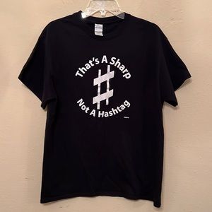 That’s A Sharp Not A Hashtag T-shirt